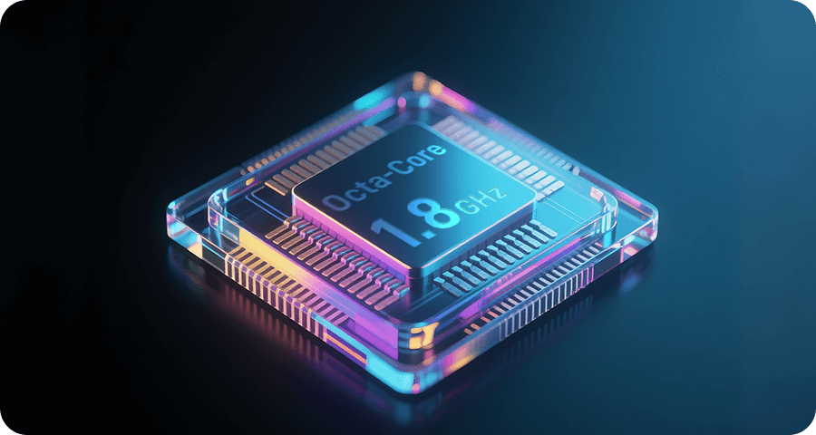 Powerful Octa-Core Processor