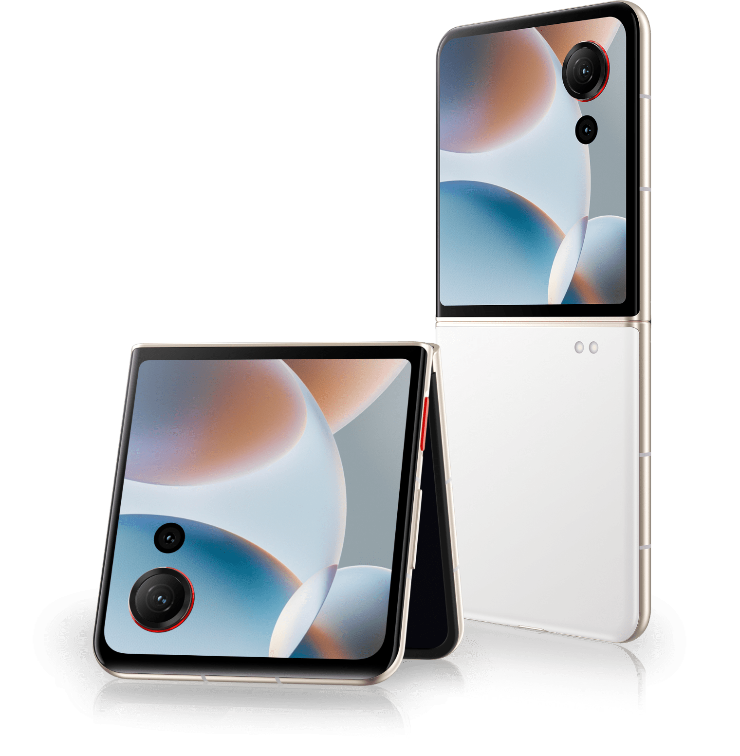 nubia flip3 ホワイト