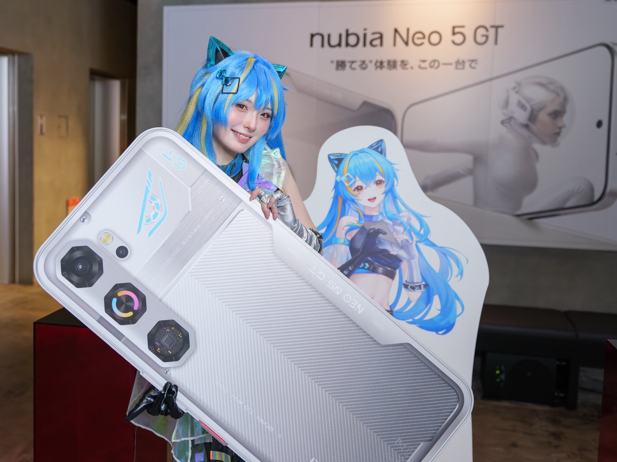 ゲーミングスマホ「nubia Neo 5 GT」日本発売決定