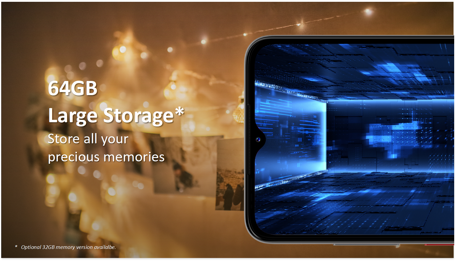 64GB Large Storage