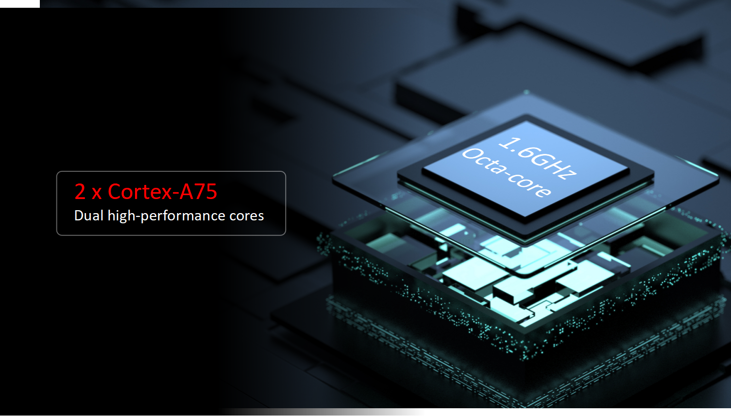 2 x Cortex-A75 Dual high-performance cores